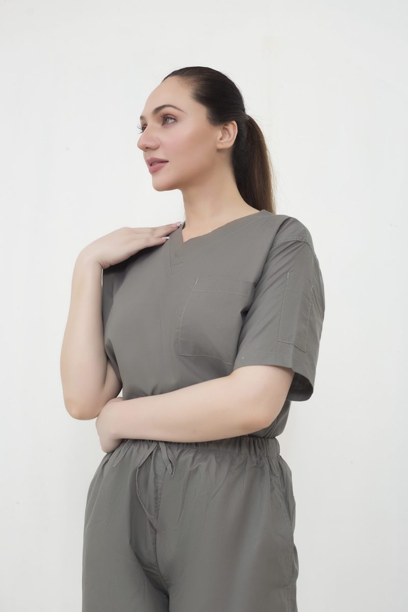 Stretch and Flex 97% cotton, 3% lycra Scrub Top and Bottom