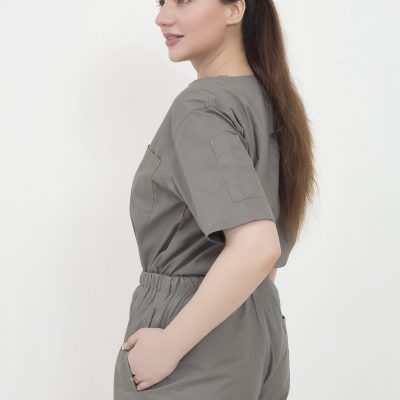 polyester 100 % scrub top side 2