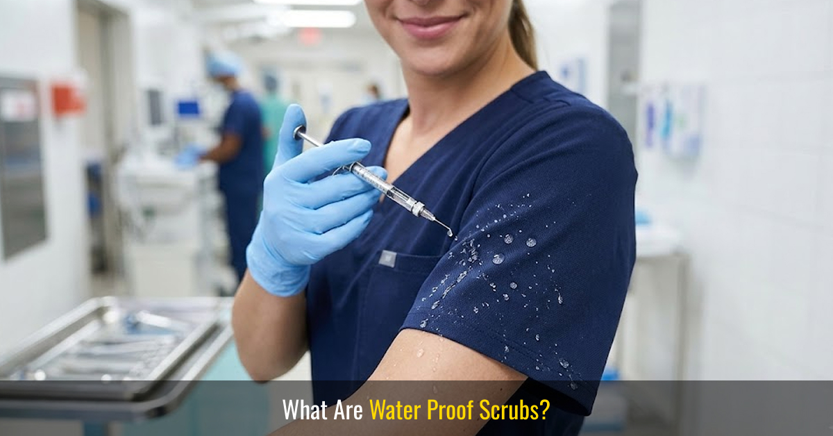 what are water proof scrubs
